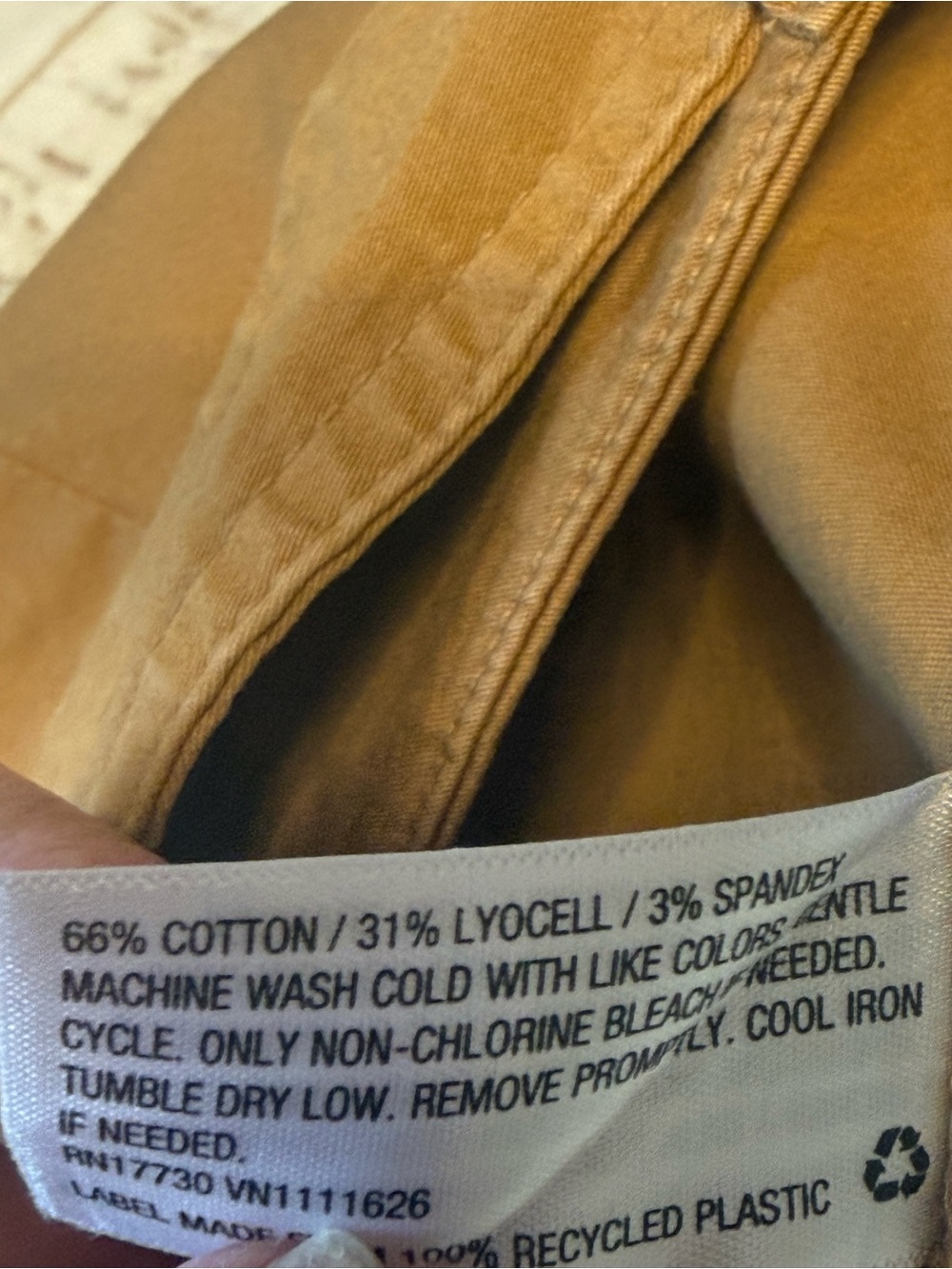 A New Day Women’s Light Brown High Rise Chino Style sz12 Poxkets - Picture 9 of 13